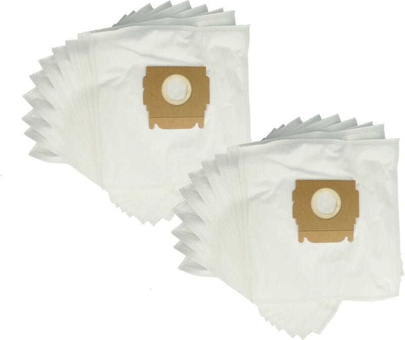 20x Staubsaugerbeutel kompatibel mit Moulinex Power Class cl 1, cl 2, cl 3, cl 4, cl 5 Staubsauger - Mikrovlies, 29cm x ...