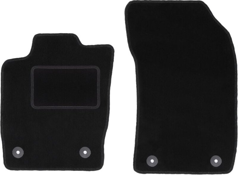 Vordere Matten schwarz für: Audi A1 8X Fließheck (2010-)
