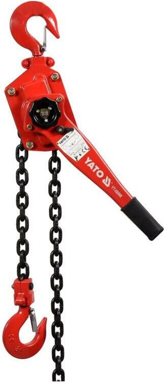 Yato YT-58966 hydraulischer Wagenheber und Ständer für Fahrzeuge