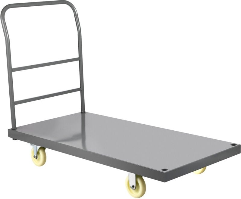 Thumbnail - Mophorn - Plattformwagen 47' x 24' 2000 lbs Tragkraft Pritschenwagen aus Stahl Hochleistungs-Mehrzweck-Schiebewagen mit ...