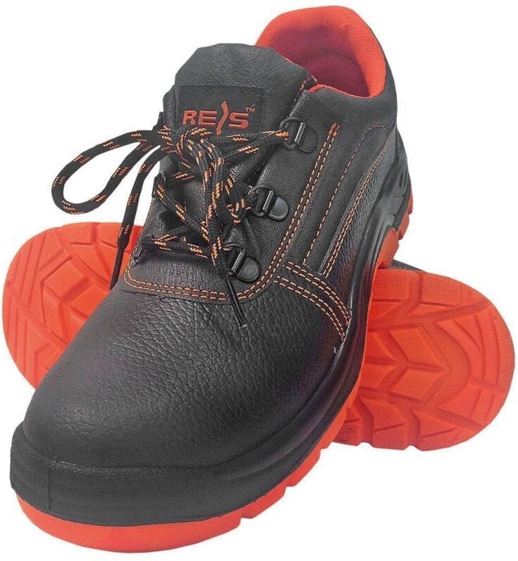 Thumbnail - Arbeitsschuhe SB FO E SRC Rindsleder orange/schwarz 45