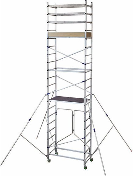 Klappbare Rollgerüst - max. Arbeitshöhe 6.90m - AL620/P