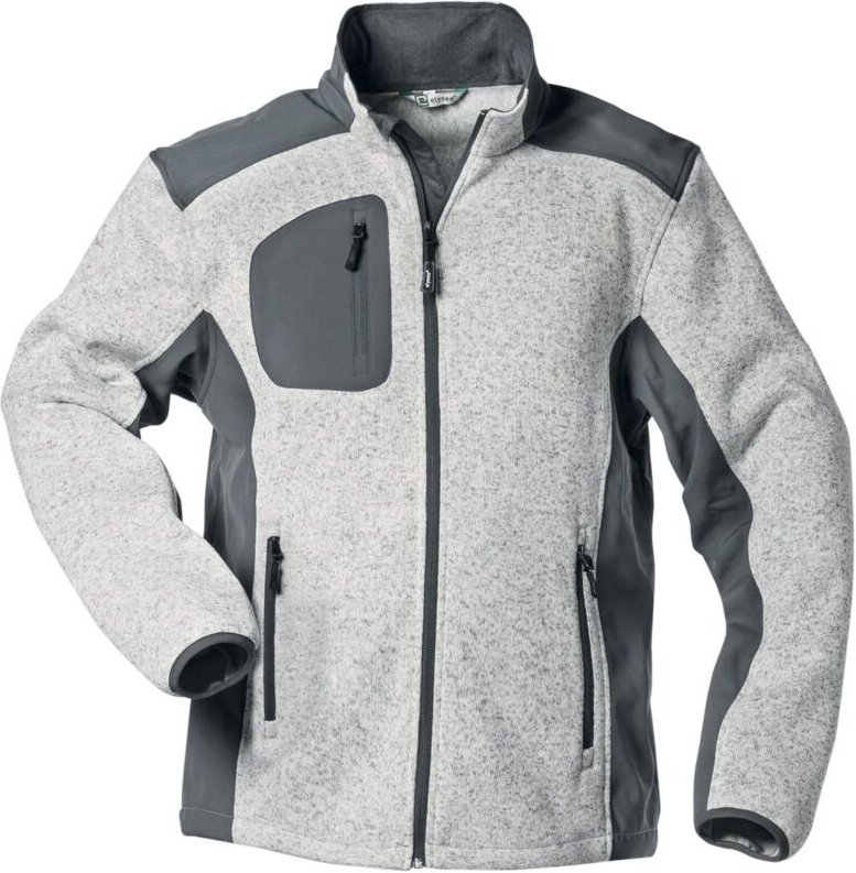 Strickjacke Linz Gr. s hellgrau-grau - Elysee