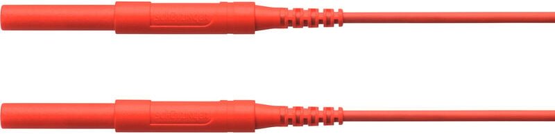Hspl 8568 / AWG16 / 200 / rt Sicherheits-Messleitung Stecker 4 mm Stecker 4 mm Rot 1 St - Schützinger