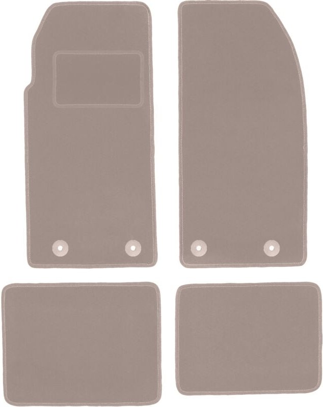 Beige Veloursmatten für: Peugeot 205 Cabrio (1983-1998)