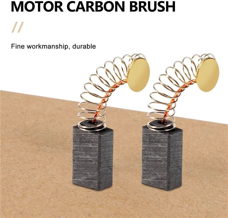 Thumbnail - Tlily - 5 Paar Motorkohlenbürsten, 13 mm x 8 mm, 5 mm, universelle Ersatzteile für Elektrowerkzeuge für Winkelschleifer,...