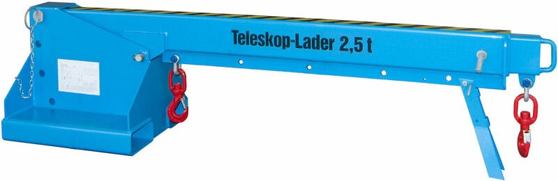 Bauer Teleskop-Lader KTH 2,5, lackiert, Lichtblau