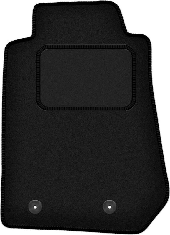 Fahrermatte schwarz für: Isuzu D-MAX II Pickup (2011-)