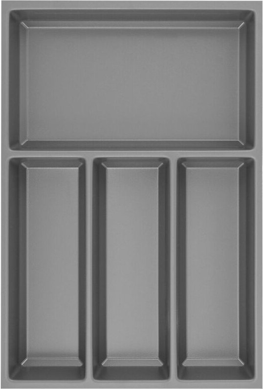 Agoform - Besteckeinsatz Sky 550/40 Besteckkasten aus Kunststoff schiefergrau genarbt