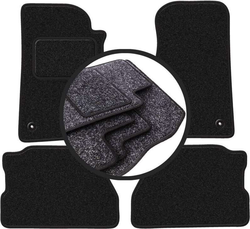 ANTHRA Autofußmatten für: Jeep Wrangler IV Rubicon Offroad (2017-)