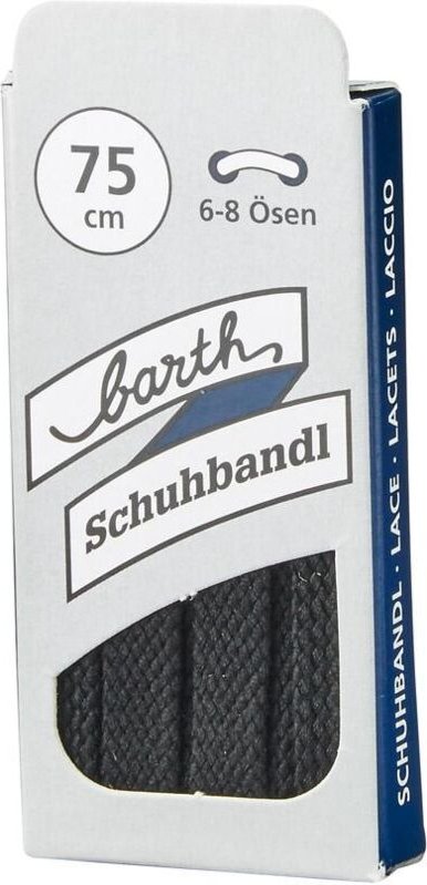 Schnürsenkel flach 90 cm schwarz