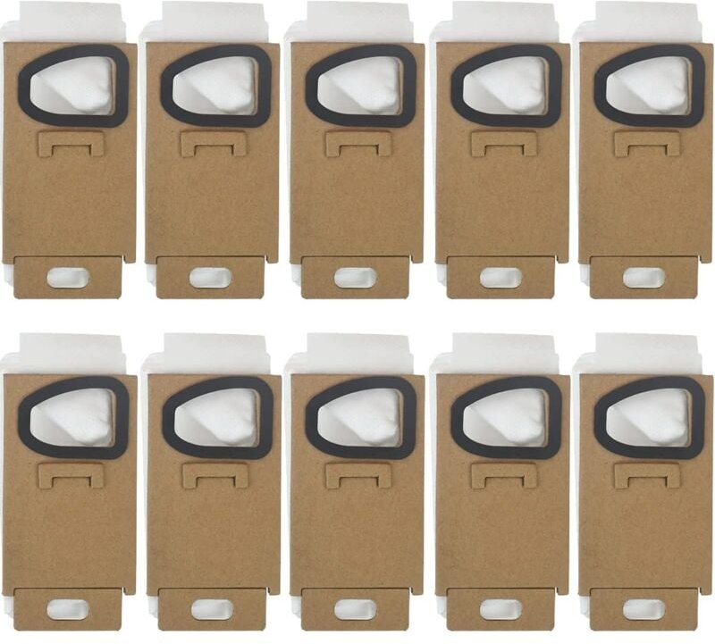 10er-Pack Ersatzstaubbeutel für Xiaomi Roborock H7 H6 Staubsauger