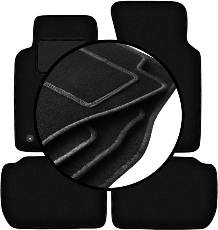 Kompletter Satz Veloursmatten für: Ford Sierra Kombi, Limousine, Liftback (1982-1993)