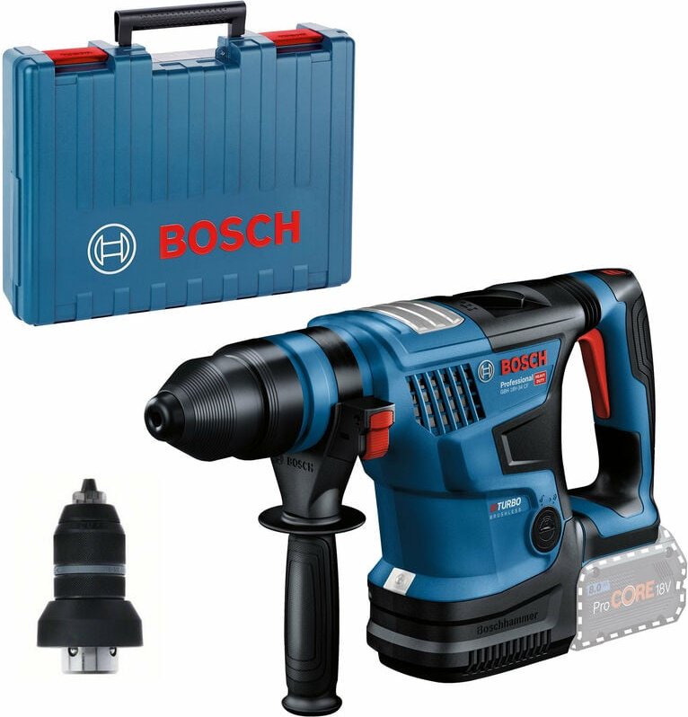 Thumbnail - Bosch Akku-Bohrhammer BITURBO GBH 18V-34 CF ohne Akku ohne Lader im Koffer
