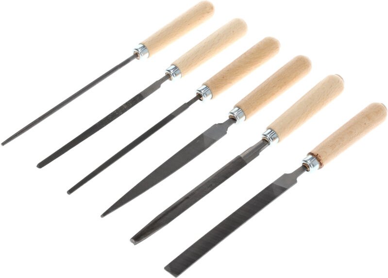 R93000006 Schlüsselfeilensatz 177mm 6-teilig