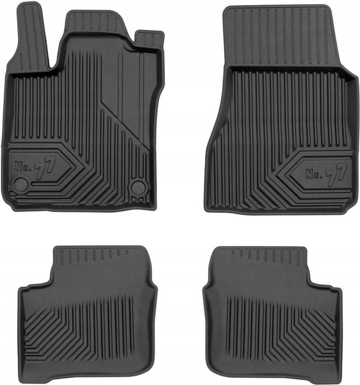 GUMMIMATTEN RENAULT Twingo 3 ab 2014- BIS 77