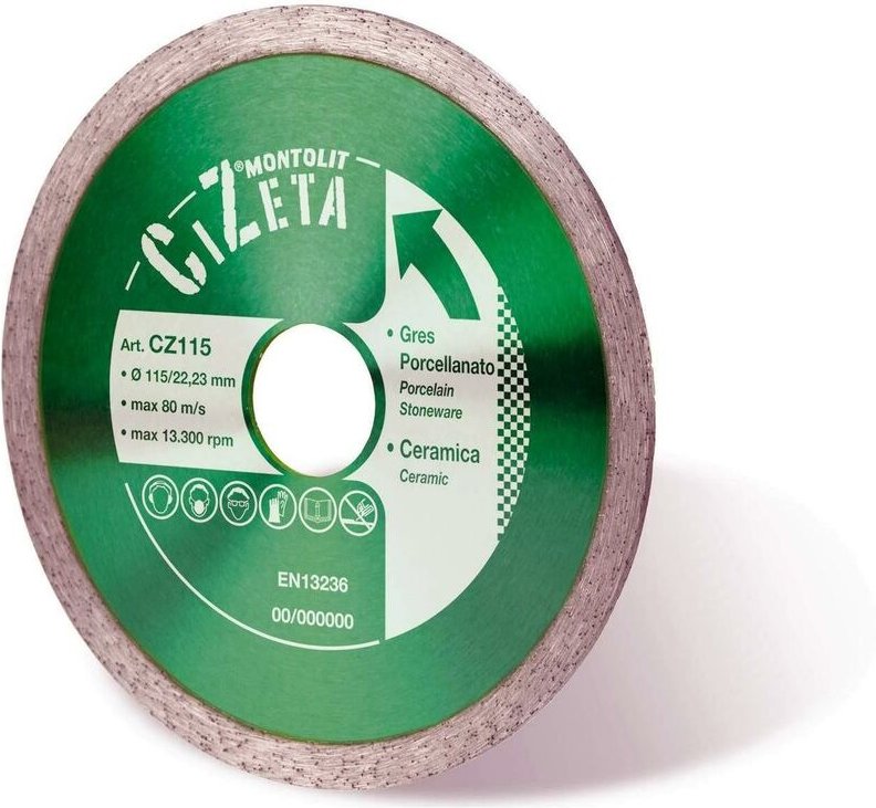 Diamantscheibe Fž£r Feinsteinzeug Harter Keramikfliesen Montolit Cermont Cz