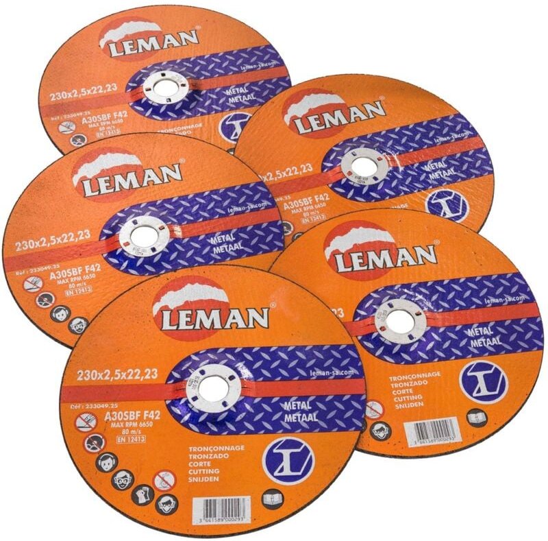 Trennscheibe Stahl ø 230 mm 5 Stück