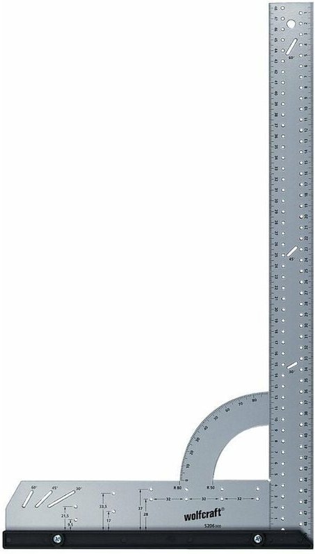 Universalwinkel , 500 mm, Anschlagwinkel 90° - Wolfcraft