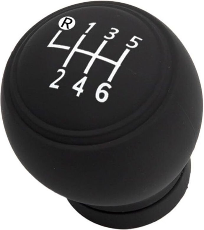 Funda Pomo Cambios Marcha Coche Antideslizante, 6-Gang-Schaltknauf für Autos, Schaltknauf, universelle Silikonabdeckung ...