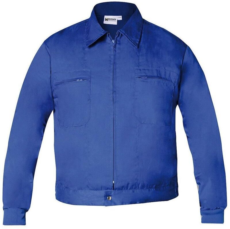 Blaue Arbeitsjacke Größe 58