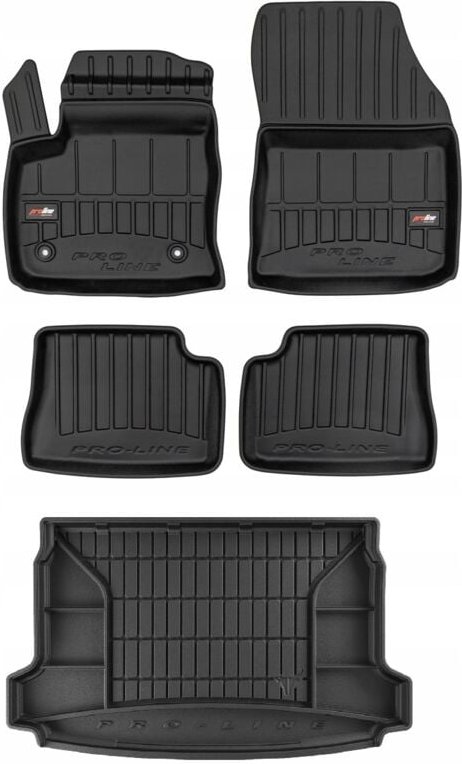 SET 3D Gummimatten Jeep Avenger BEV Electric ab 2023-