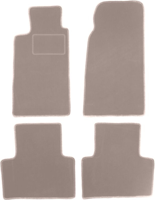 Beige Veloursmatten für: Jaguar XJ6 X300 Limousine (1994-1997)