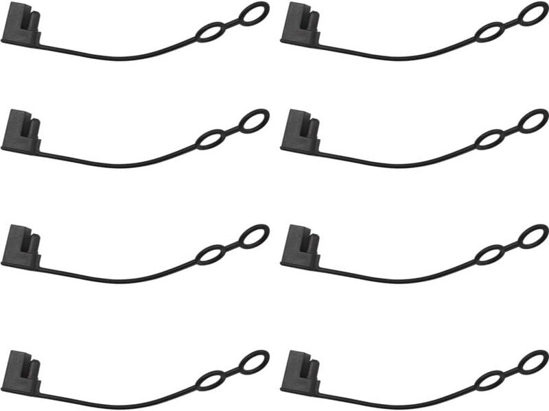 Ersatz-2-poliger SAE-Stecker, staubdichte Schutzkappe für SAE-DC-Solaranschluss (15 Stück)