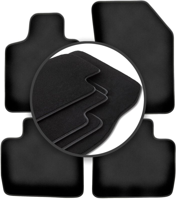 Premium-Fußmatten für: Peugeot 508 II Limousine, Kombi, Liftback (2018-)