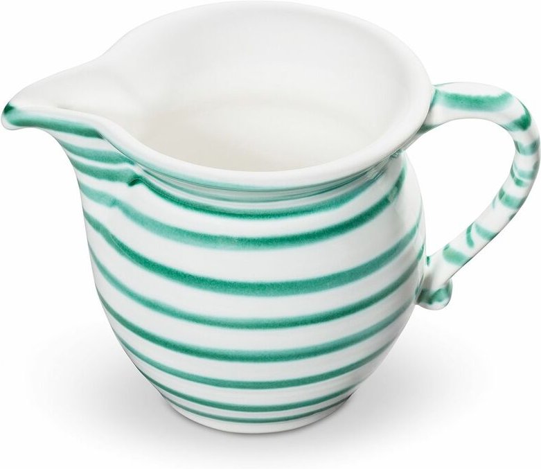 Gmundner Keramik Grüngeflammt, Milchgießer Cup 0,5 Liter