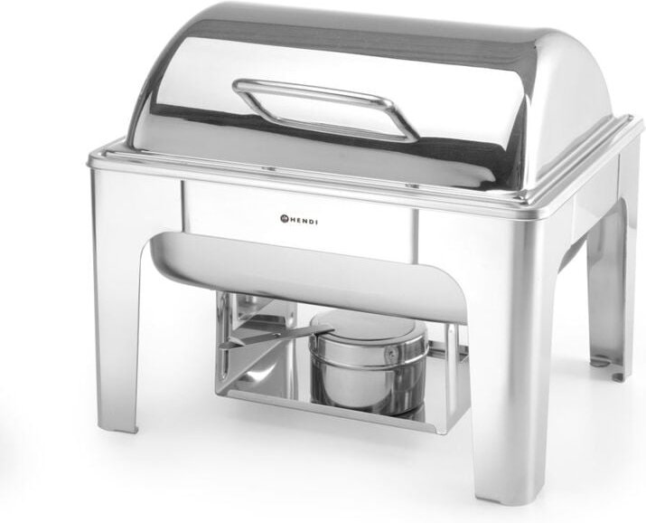 Hendi - Chafing Dish gn 1/2, Spiegelglanz, Profi Line, 4L, 365x345x(H)345mm