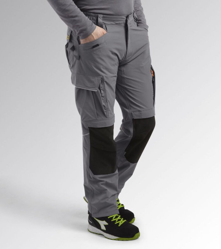 Diadora - Pant Tech Performance Stretch-Arbeitshose - l - Grau