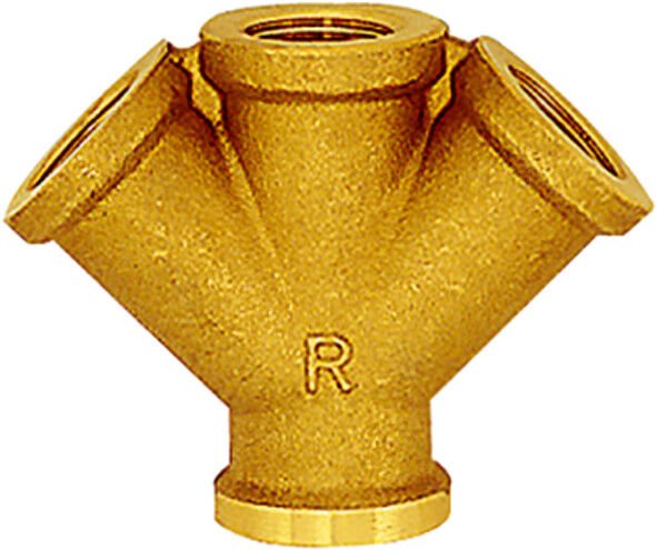 Verteiler/ 3-fach G3/8 innen Messing