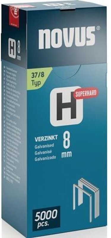 Feindrahtklammer h Typ 37 Klammerbreite 10,6 mm 8 mm 0,75 mm superhart