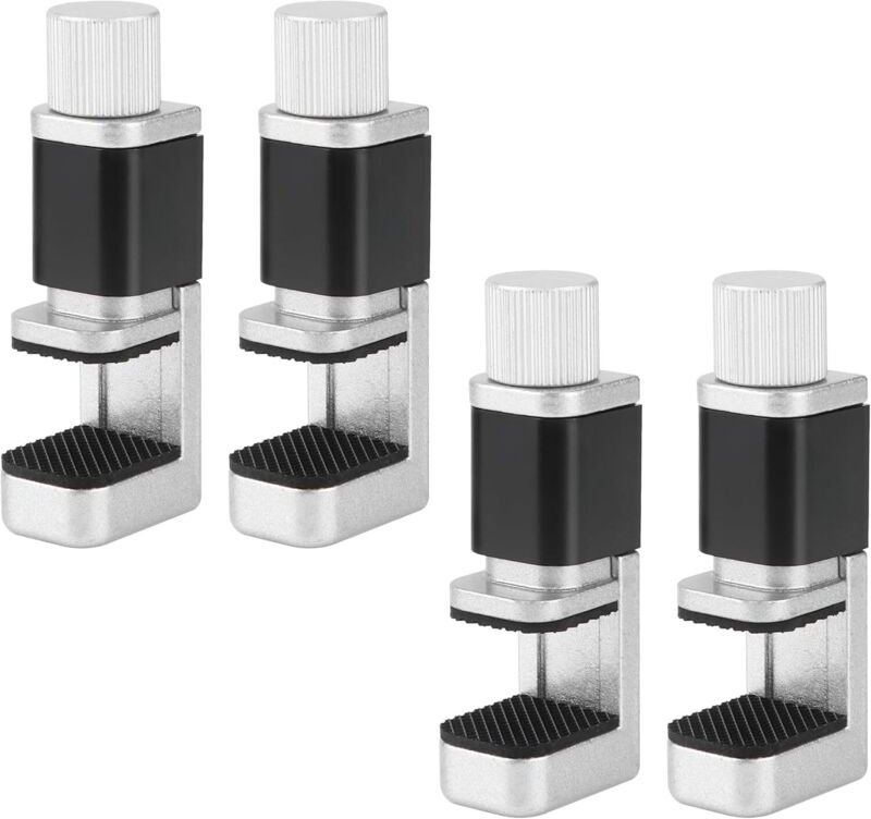 4 Stück Smartphone-Bildschirmklemme, verstellbare Metall-Clip-Klemme für Samsung, Huawei, Tablets, LCD-Bildschirm - Lnty...