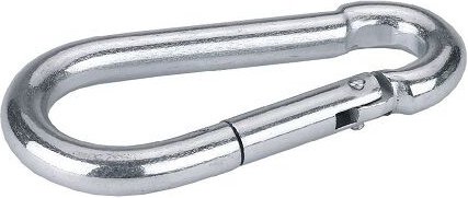 MosquetС verzinkte Haken, 140 mm x roh 12 mm - Kerbl