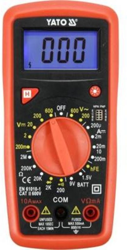 Yato Digitales Universal-Messgerät 73081