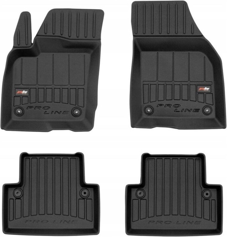 Gummimatten und Fußmatten Volvo V50 2004-2012 3D Mulde