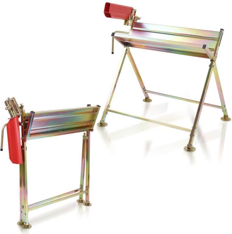 Swanew Sägebock für Brennholz Holzsägebock mit Kettensägenhalter Holz Säge Bock Kettensäge Sägehilfe