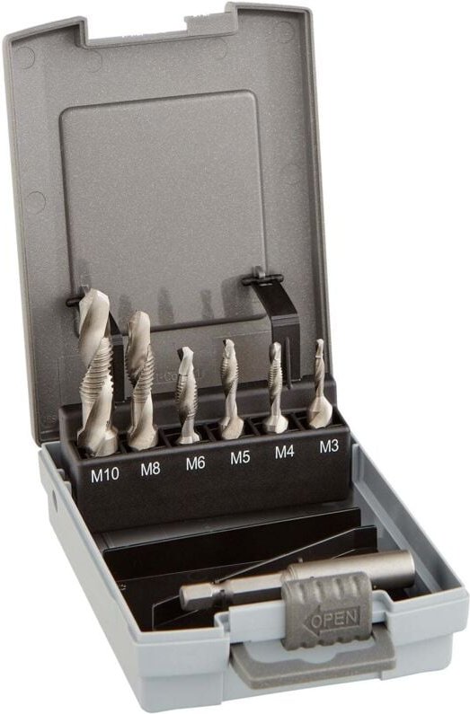 Sge Bit Kombigewindebohrer Set mit RotaPLUS 100469 - Ws24