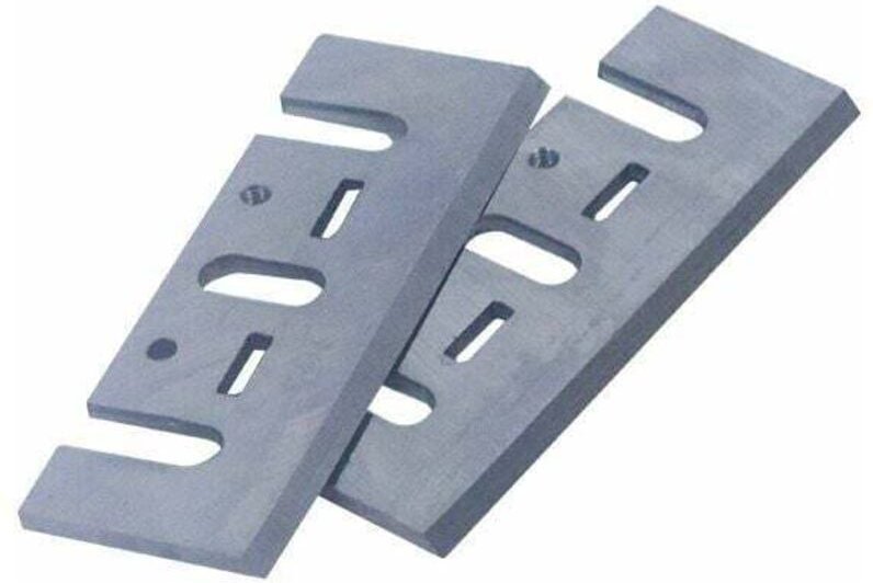 Satz mit 2 Klingen für Elektrohobel - Abmessungen 82 x 28 x 3 mm
