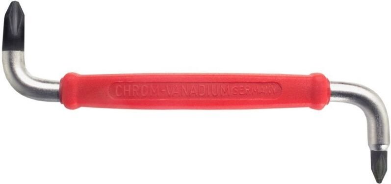 Schraubendreher Winkel Phillips 1 x Phillips 2 x 100 mm Schraubendreher