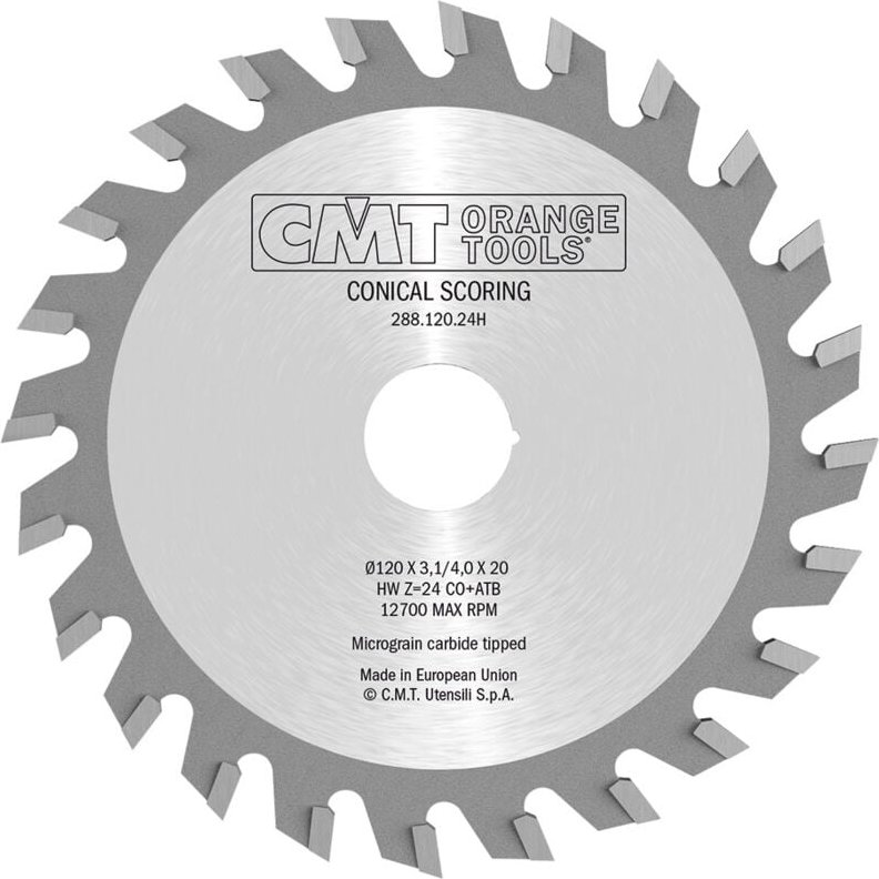 288.180.36Q2 KONISCHES SCHERENMESSER HW 180x4.3-5.5/3.2x45 Z36 CO+ATB