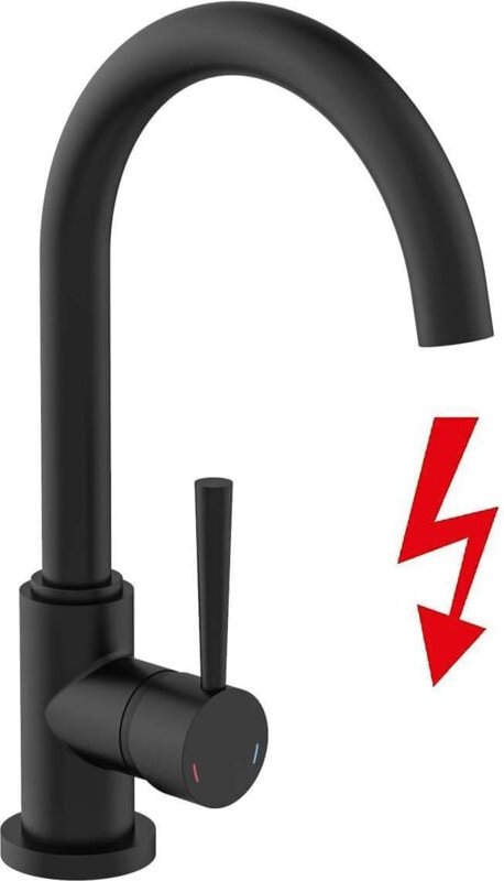 Kirchhoff Spültischarmatur nd cornwall Schwarz mat