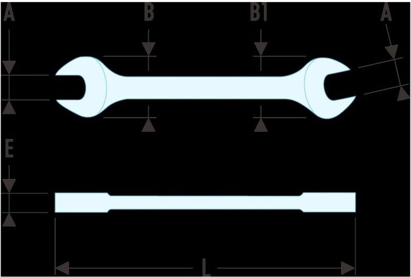 FACOM Maulschlüssel Serie 44 21x23 mm