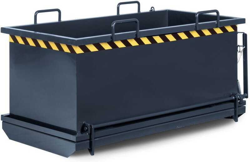 RR Industrietechnik Klappbodenbehälter Typ RKB 1490x690x845mm 500dm³ RAL 7016 Anthrazitgrau