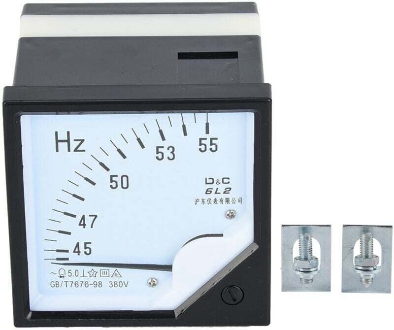 Ulisem AC 380 V 45–55 Hz Frequenztester, AC 380 V Industriefrequenzmesser, verwendet im Bergbau, in der Metallurgie und ...