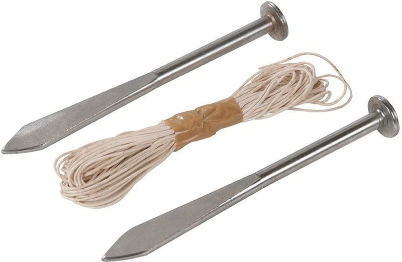 Geschmiedete Schnurnägel, Doppelpckg. 160 mm