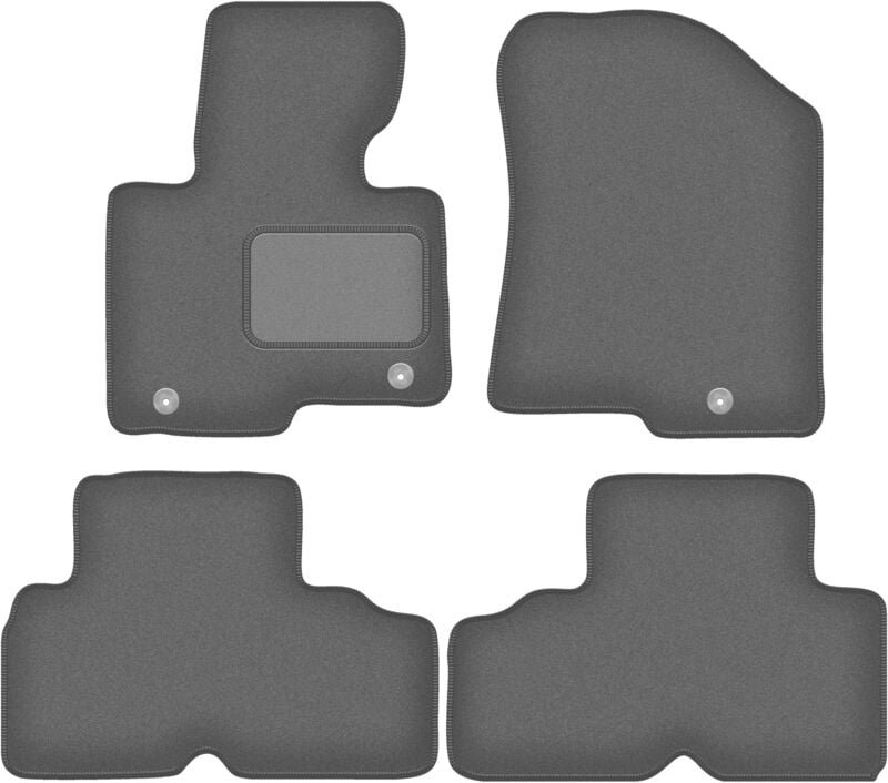 Graphit-Fußmatten für: Kia Carens IV Minivan (2013-2018)