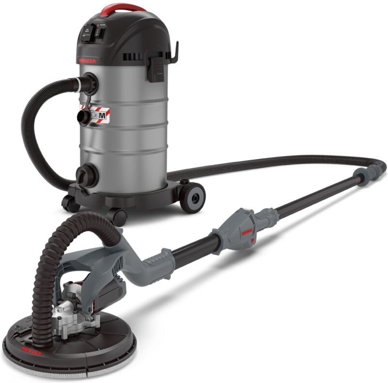 Trockenbau Schleifsystem Dustfree mit lhs 225 vario + vcm 330 - Menzer